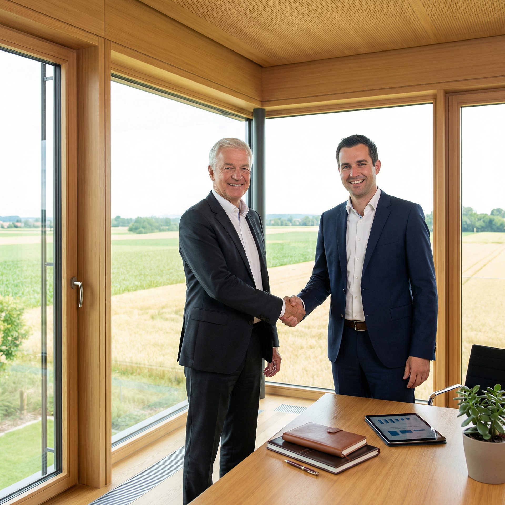 Geschäftsführer Nadav Gablinger und Karl Allgaier